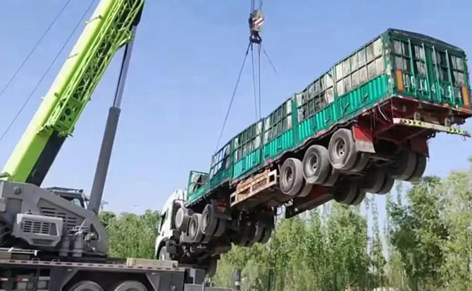 景泰道路脱困救援案例